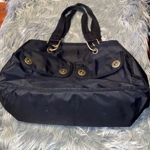 Retro Gap Jeans Hobo Shoulder Nylon Bag Y2K Boho